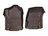 FRONT FLOORLINER COCOA CHEVROLET SILVERADO 1500 2014-2017 FITS VEHICLES WITH THE FLOOR-MOUNTED SHIFT - image 1