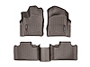 FRONT/REAR FLOORLINERS CO DODGE DURANGO 2016-2017 VEHICLES WITH 2ND ROW BENCH SEATIS - image 1