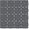 TechFloor w/Raised Squares - 12" x 12" - image 1
