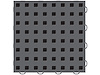 TECHFLOOR DARK GREY/BLACK 3 X 12 TILE NA NA 3 X 12 TILES LEFT LOOP DARK GREY/BLACK - image 1