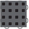 TechFloor w/Traction Squares - 6" x 6" - image 1