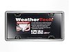 ClearCover License Plate Cover - Brushed Stainless/Black Frame - image 1