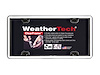 ClearFrame License Plate Frame - White/Black - image 1