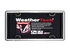 ClearFrame License Plate Frame - Brushed Stainless/Black - image 1