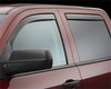 In-Channel Dark Tint Side Window Deflectors 2014-2019 Silverado & Sierra 1500 - image 2