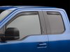 In-Channel Dark Tint Side Window Deflectors for 2015-2017 Ford F-150 Supercab - image 2