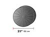 BLACK 21  ROUND COASTERS - image 1
