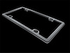 ClearCover License Plate Cover - Red Frame - image 1