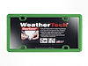ClearCover License Plate Cover - Kelly Green Frame - image 1