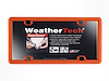 ClearCover License Plate Cover - Orange - image 1