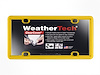 ClearCover License Plate Cover - Golden Yellow Frame - image 1