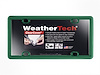 ClearCover License Plate Cover - Green Frame - image 1