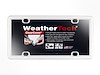 ClearCover License Plate Cover - White Frame - image 1
