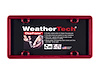 ClearFrame License Plate Frame - Brushed Stainless/Black - image 1