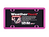 ClearFrame License Plate Frame - Hot Pink - image 1