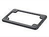 Motorcycle Billet Plate Frame - Black - image 1