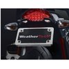 Motorcycle Billet Plate Frame - Clear Bright Silver - image 2