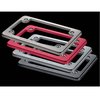 Motorcycle Billet Plate Frame - Clear Bright Silver - image 4