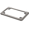 Motorcycle Billet Plate Frame - Titanium - image 1