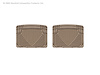 All Weather Floor Mats Tan - image 1