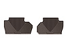 REAR RUBBER MATS COCOA CHEVROLET SILVERADO 2014-2017 FITS DOUBLE CAB; FITS 1500 MODELS ONLY - image 1