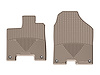 FRONT RUBBER MATS TAN HONDA PILOT 2016-2017 - image 1
