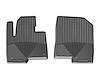 FRONT RUBBER MATS BLACK HYUNDAI SANTA FE 2013-2017 FITS SPORT ALSO - image 1
