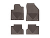 FRONT/REAR RUBBER MATS CO JEEP CHEROKEE 2015-2017 - image 1