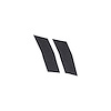 100V51 Hash Fender Accent Stripes, 2010-2015 Chevy Camaro, Carbon Flash Metallic, Driver Side Only - image 1