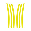 103V11 Side Fender Gill Decals, 2010-2013 Chevy Camaro, Gloss Yellow - image 1