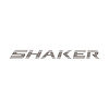 108V04 Underhood SHAKER Script Decal, 2008-2018 Dodge Challenger, Gloss Silver - image 1
