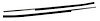 1120 Door Panel Felts, 1967-1967 Chevy Corvette, Convertible - image 1