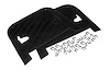 1167 A-Arm Dust Covers W/Stainless Steel Staples, 1963-1966 Chevy Corvette - image 1
