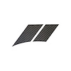 120V40 Grand Sport-Style Fender Accent Stripes, 2005-2013 Chevy Corvette, Black Carbon Fiber, Right/Passenger - image 1