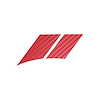 120V43 Grand Sport-Style Fender Accent Stripes, 2005-2013 Chevy Corvette, Red Carbon Fiber, Right/Passenger - image 1