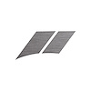 120V48 Grand Sport-Style Fender Accent Stripes, 2005-2013 Chevy Corvette, Brushed Aluminum, Right/Passenger - image 1