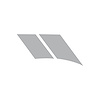 121V05 Grand Sport-Style Fender Accent Stripes, 2005-2013 Chevy Corvette, Gloss Gray, Left/Driver - image 1