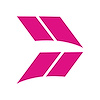 121V29 Grand Sport-Style Fender Accent Stripes, 2005-2013 Chevy Corvette, Matte Pink, Left/Driver & Right/Passenger - image 1