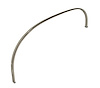 1417 Seat Back Trim Molding, 1965-1967 Chevy Corvette, Chrome - image 1