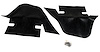 1494 A-Arm Dust Covers W/Stainless Steel Staples 68E, 1968-1968 Chevy Corvette - image 1