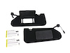 1942 Sunvisors, 2005-2013 Chevy Corvette, W/Lighted Mirrors - image 1
