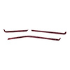 200394 Interior Dash Trim Accents, 2020-2023 Chevy Corvette, Gloss Demon Black - image 1