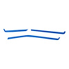 200395 Interior Dash Trim Accents, 2020-2023 Chevy Corvette, Gloss Deep Blue Metal - image 1