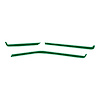 200401 Interior Dash Trim Accents, 2020-2023 Chevy Corvette, Gloss Green