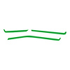200402 Interior Dash Trim Accents, 2020-2023 Chevy Corvette, Gloss Lime Green - image 1