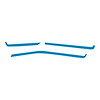 200404 Interior Dash Trim Accents, 2020-2023 Chevy Corvette, Gloss Tension Blue - image 1