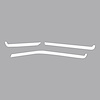 200406 Interior Dash Trim Accents, 2020-2023 Chevy Corvette, Gloss White - image 1