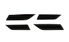 200441 Reverse Light Acrylic Blackout Overlays, 2020-2023 Chevy Corvette - image 1
