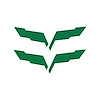 201028 Front/Rear Emblem Flag Blackout Set, 2005-2013 Chevy Corvette, Gloss Green - image 1