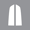 201050 60th 427 Split Stripe Design Hood Decal, 2013-2013 Chevy Corvette, Gloss White - image 1